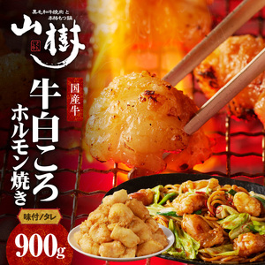 山樹の国産牛白ころホルモン焼き（丸腸）味付　900g [047R27]
