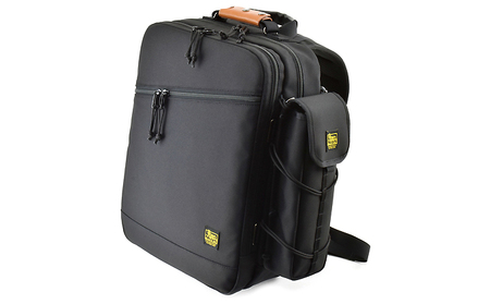 VanNuys 大人のワーキングベース／スリム／折り畳み傘・ボトル用ケースセット バンナイズ バリスティック ナイロン ブラック リュック バックパック 耐久性 大容量 