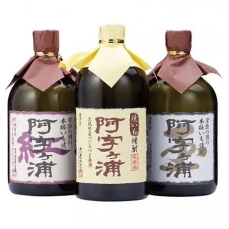 明利酒類　茨城のいも焼酎【阿字ヶ浦】3種飲み比べセット(各720ml×1本)_酒・アルコール 芋焼酎 焼酎 _【配送不可地域：離島・沖縄県】【1364106】