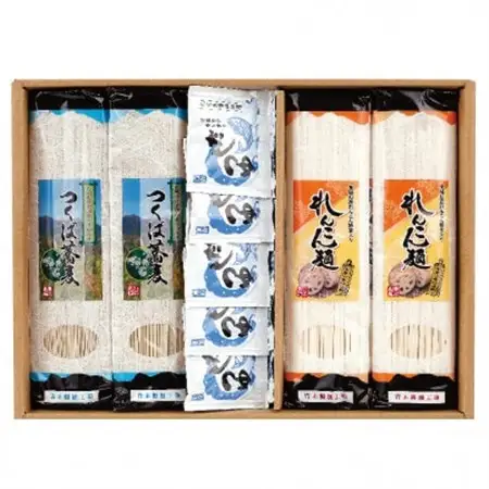 れんこん麺・つくば蕎麦セット_麺 そば  ソバ 蕎麦  麺   _【配送不可地域：離島・沖縄県】【1365125】