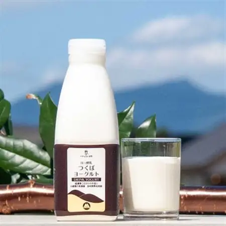 筑波ハムの飲むヨーグルト　つくばヨーグルト500ml 4本セット　茨城県産_卵・乳製品 ヨーグルト    飲料・ドリンク  ジュース _【配送不可地域：離島・沖縄県】【1446271】