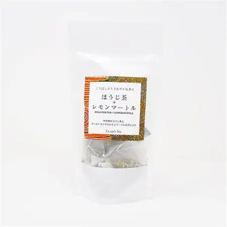 「ほうじ茶+レモンマートル」 特別焙煎ほうじ茶とレモンマートルのブレンド_飲料・ドリンク 茶葉・ティーバッグ 茶 _【配送不可地域：離島・沖縄県】【1469920】