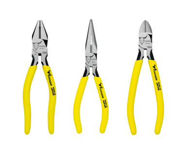 TND-16 ツノダ TSUNODA最上位モデルでDIYを！ニッパー & ペンチ & ラジオペンチ 塩ビグリップ3点セット