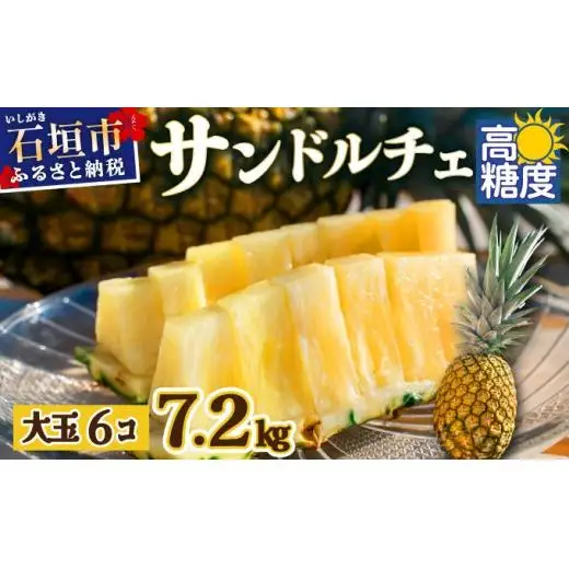 【先行予約】サンドルチェ大玉6個 計7.2kg 