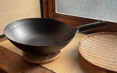 【ふるさと納税限定】片手中華鍋27cm　オリジナル名入れ（山田工業所）【ＩＨ調理可】 AGJ0002
