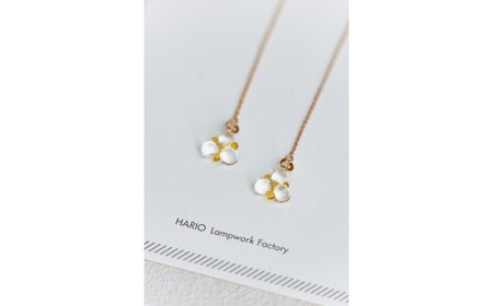 こがこもれびあーと　ピアス（ホタル） ｜ HARIO ハリオ _DP67