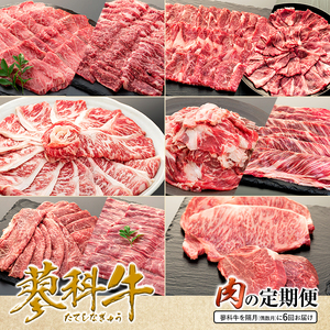 肉の定期便　蓼科牛を隔月（偶数月）に6回お届け