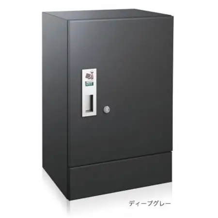 宅配ボックス　3847V2　宅ロウ　据置型　ディープグレー　1台_雑貨・日用品  家具・インテリア _【1506568】