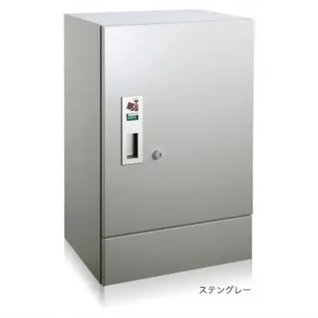 宅配ボックス　3847V2　宅ロウ　据置型　ステングレー　1台_雑貨・日用品  家具・インテリア _【1506571】