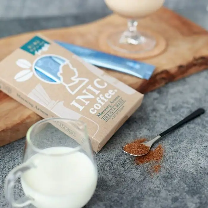 カフェラテ カフェオレ INIC coffee モーニングアロマバリスタメイド 10本 粉末 スティックコーヒー 極上 本格的 持ち運び オフィス 個包装 加糖 イニック インスタントを超える味