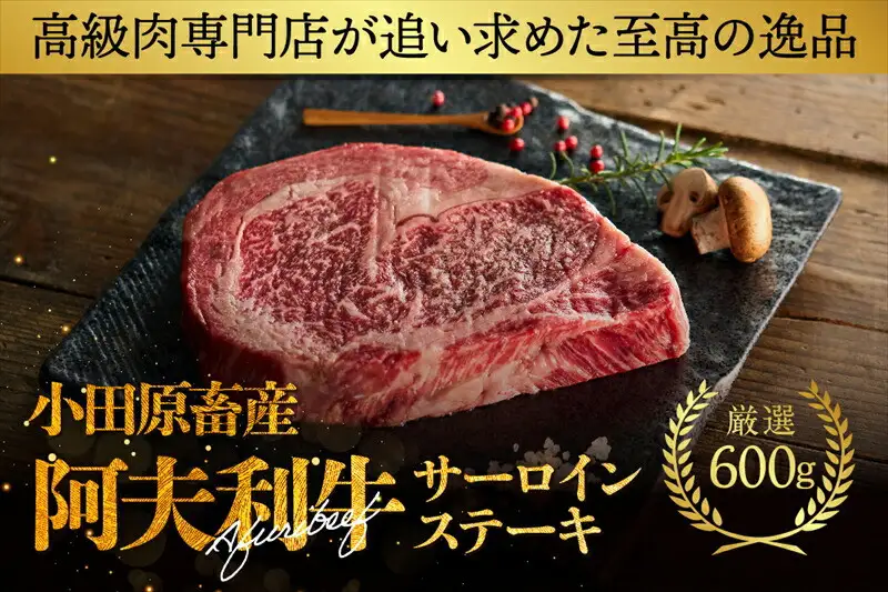 神奈川県産和牛 阿夫利牛のステーキ 600g【 肉 ステーキ】