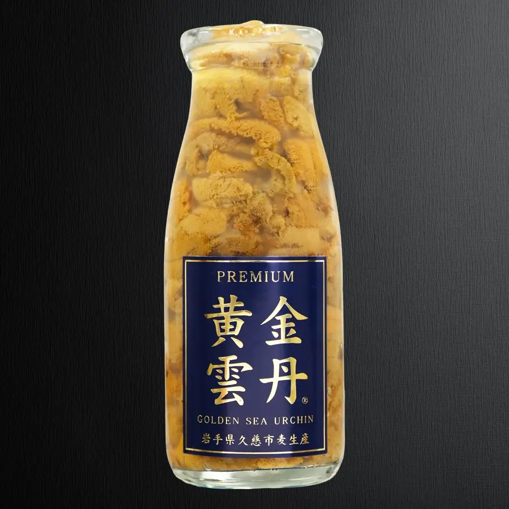 生うに 「黄金雲丹」170g 瓶詰め 生うに