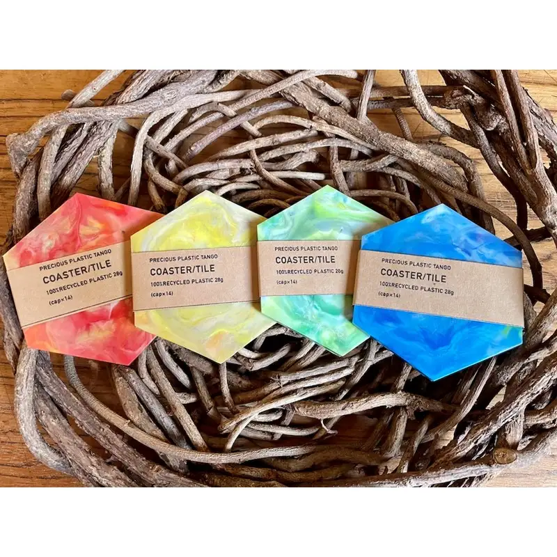 Precious Plastic コースター各色4枚セット