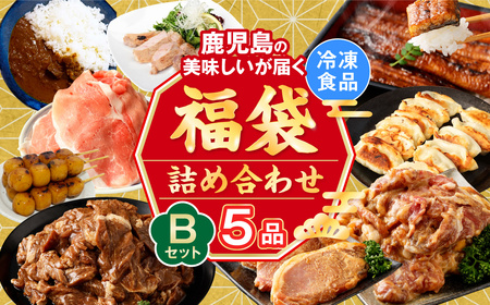 AS-086 【お楽しみ福袋B】鹿児島の美味しいが届く！5品以上