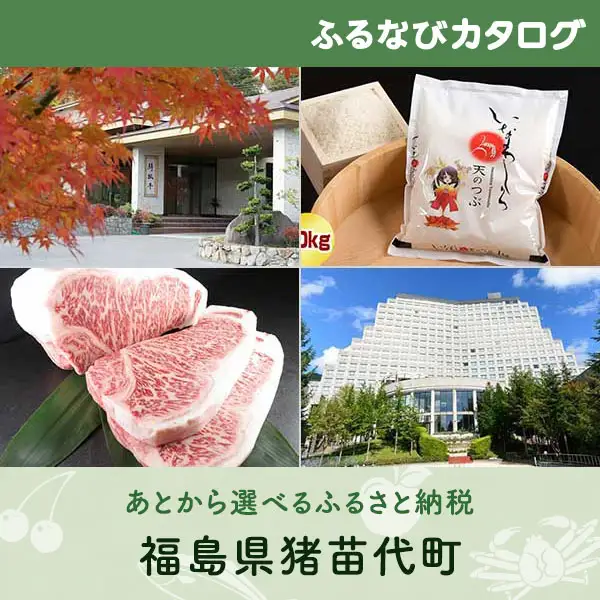 【有効期限なし！後からゆっくり特産品を選べる】福島県猪苗代町カタログポイント