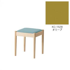 旭川家具　コサイン　フォルクスツール メープル　KCオリーブ_03582