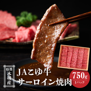 JAこゆ牛 特選木城産 サーロイン750g 焼肉用_K56_0002_1