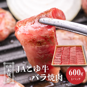 JAこゆ牛 特選木城産 バラ600g 焼肉用_K56_0009