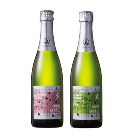 A-FACTORY　アオモリシードル520ml　2種セットC(スイート＆ドライ)_酒・アルコール   _【1502824】
