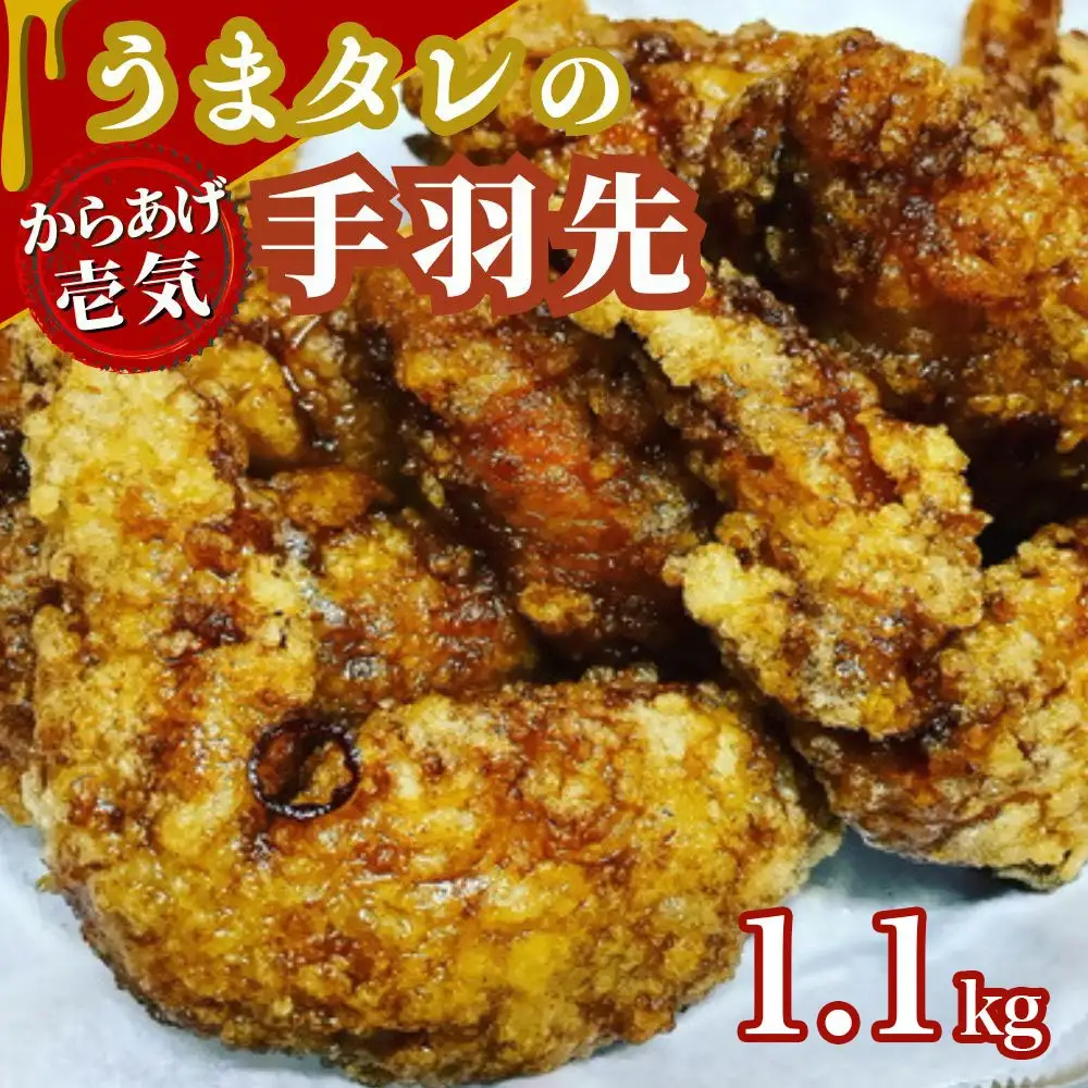 うまタレ付 手羽先 550g×2P 計1.1kg | 豊後高田市 手羽先