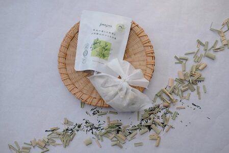 大和茶のお風呂2種類と麻のからだ洗いタオルのセット 大和茶 入浴剤 無添加 ハーブ 奈良 U-112