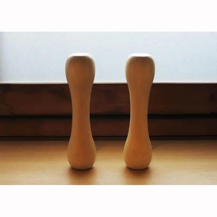 木製ダンベル 2本「BANBEL」 メープル材×バット職人
