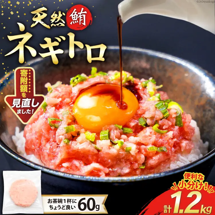 【ネギトロ】 ネギトロ まぐろたたき 60g 20パック FY03 [22424332]