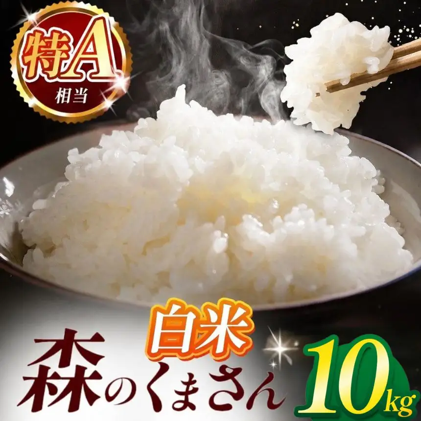 令和7年産 熊本県産 森のくまさん 白米 10kg 米 こめ