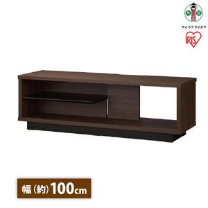 オープンテレビ台　スタンダードタイプ　OTS-100SR　ウォールナット/ブラック ｜  テレビ 新生活 ひとり暮らし 合格祝い