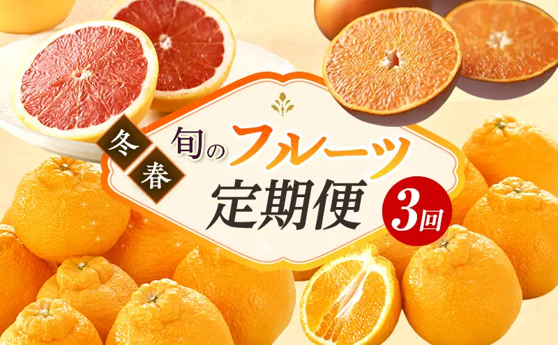 【2027年2月上旬より発送】浜松市の柑橘定期便 3回（2月～4月）せとか・不知火・グレープフルーツ