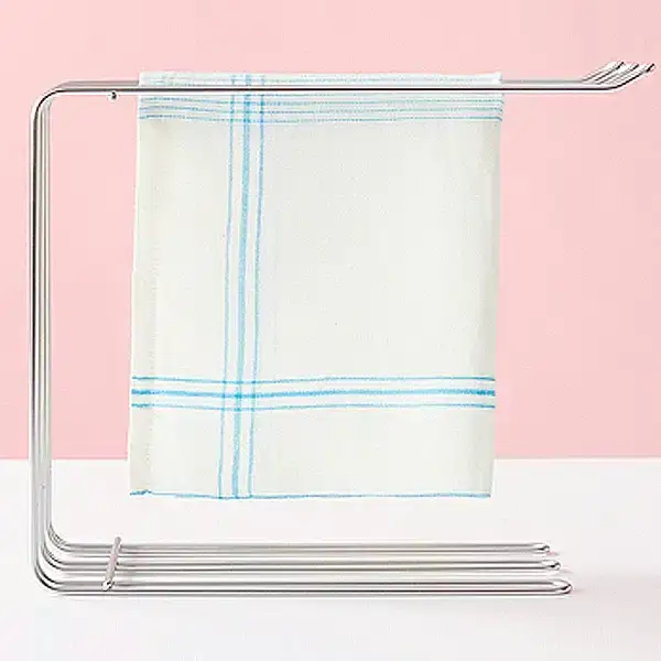 [ハナウタ] おしゃれなステンレス製キッチン用品 キッチンハンガー シルバー 燕三条製 水切り 色々使えるキッチンハンガー【010P005】
