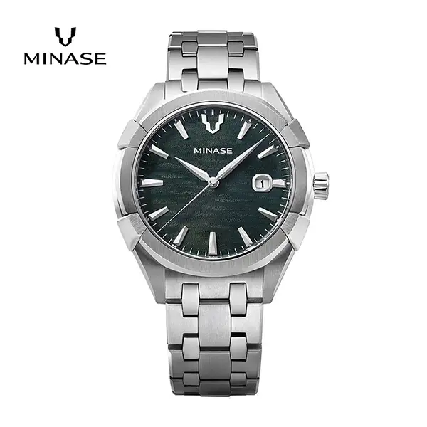 MINASE時計 Uruga42 ブレスレットタイプ（UG03-M01NGR-SSB） 腕時計 腕時計 【協和精工株式会社】[F11934]