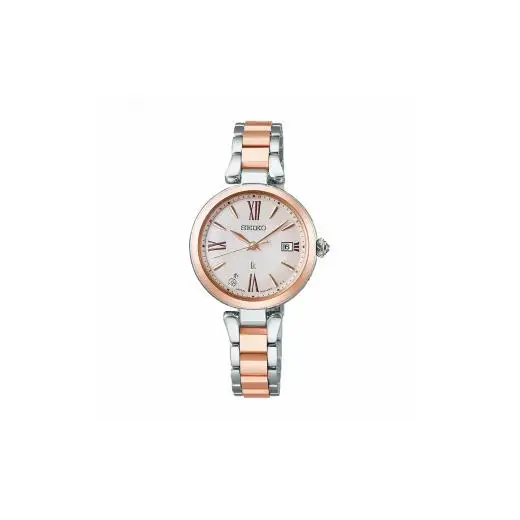 【Ladies'】 SEIKO SSQW082 ルキア グロウ (ソーラー電波)