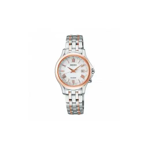【Ladies'】 SEIKO SWCW162 エクセリーヌ (ソーラー電波)