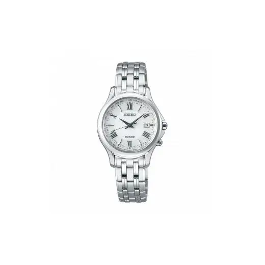 【Ladies'】 SEIKO SWCW161 エクセリーヌ (ソーラー電波)
