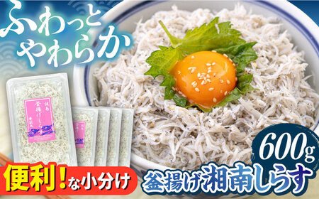 釜揚げ 湘南しらす 600g 小分け 120g×5パックしらす [AKEZ001] 