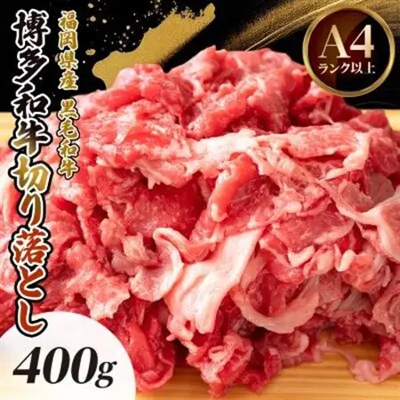 博多和牛切り落とし　400g_肉 黒毛和牛 牛肉 _【配送不可地域：離島】【1514634】