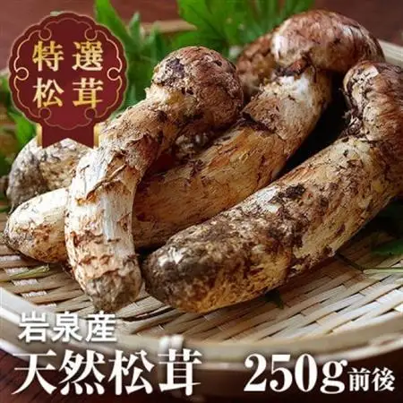 【2026秋発送】松茸マイスター厳選!旬の岩泉産松茸　250g(前後)_野菜 松茸 きのこ まつたけ マツタケ_【配送不可地域：離島】【1516081】