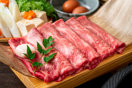 博多和牛しゃぶしゃぶすき焼き&切り落とし大人気セット　AO018