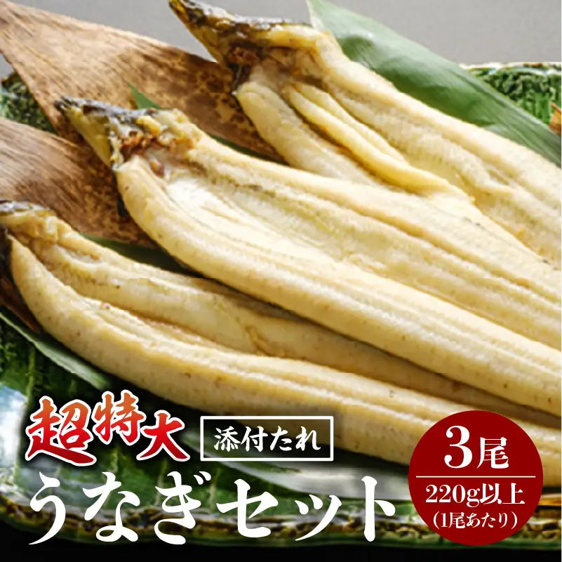 うなぎ 白焼き うなぎ[国産 3尾]