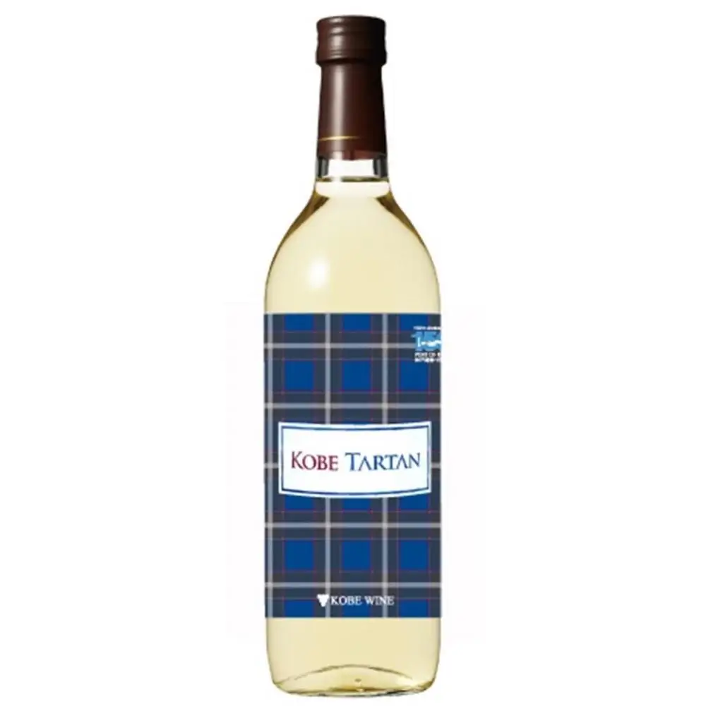 神戸ワイン タータンラベル 白　720ml瓶×1本