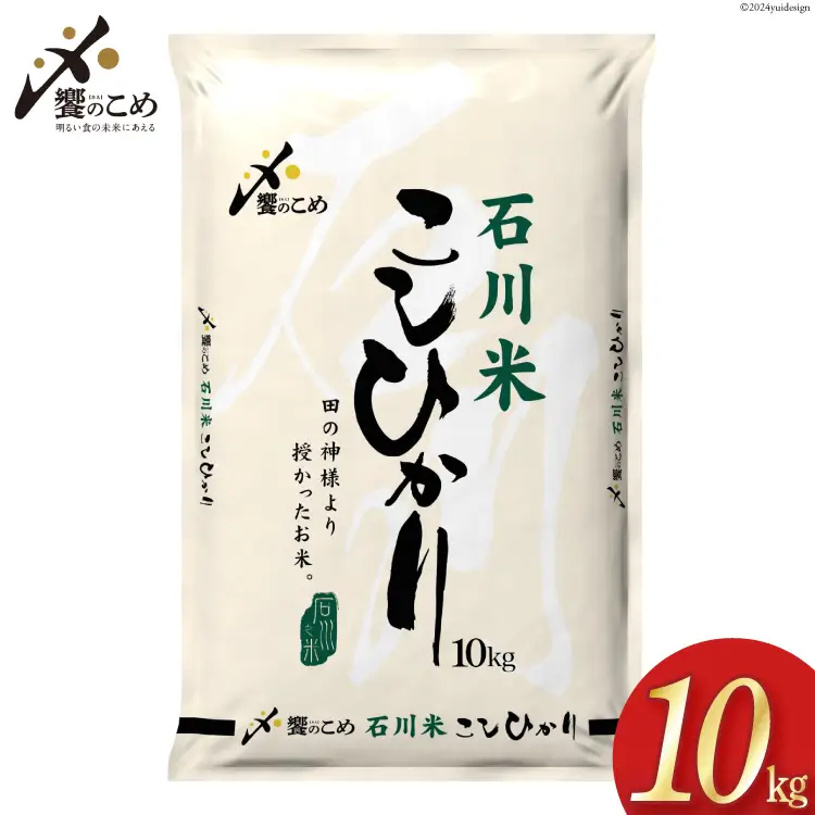 米 令和7年 石川米 こしひかり 10kg 白米 [38601198]