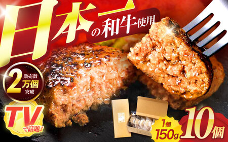 ながさきふわとろハンバーグ 150g×10個入 / ハンバーグ はんばーぐ 肉 牛肉 豚肉 おかず 惣菜 / 諫早市 / ワールド・ミート有限会社 [AHBG009]