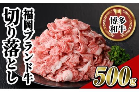 博多和牛切り落とし(500g) 牛肉 黒毛和牛 国産 すき焼き しゃぶしゃぶ＜離島配送不可＞【ksg0459】【JA全農ミートフーズ】