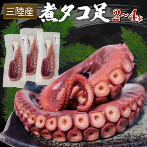 三陸産 煮タコ足 2～4本入 1kg たこ たこあし 魚介 海産物 たこめし タコ octopus 刺身 おさしみ 刺し身 切り身 バーベキュー BBQ ごはん 夕飯 おかず おつまみ 晩酌 海産物 海鮮 魚介 魚介類 大船渡 三陸 岩手県 国産
