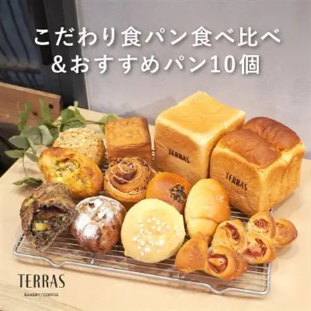 こだわり食パン食べ比べ＆おすすめパン10個セット【配送不可地域：離島】【1519931】