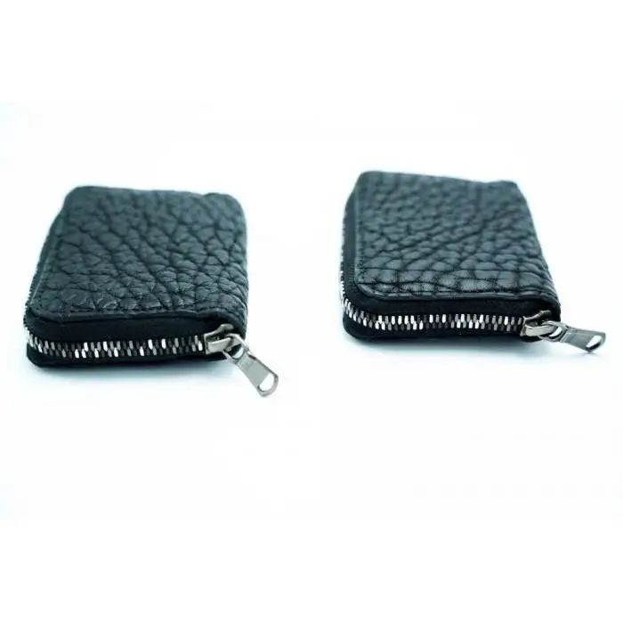 【ierib】MINI WALLET / ミニウォレット / BULL / BLACK