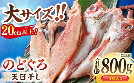 干物 天日ほしもん屋特製 のどぐろ干物×4枚（大サイズ・20cm以上）島根県松江市/桝谷鮮魚店[ALCJ002] ひもの