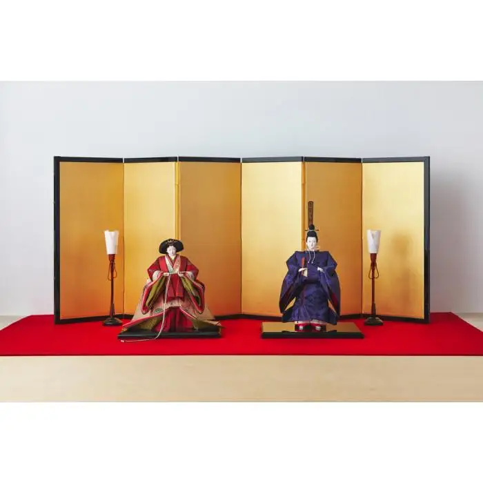 【京都西陣 たくみ人形】立雛－翔雲－