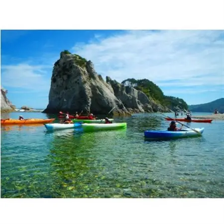 【三陸・浄土ヶ浜】シーカヤックでジオパーク体験!大人2名様　利用券_旅行券・チケット  体験チケット _【1483711】